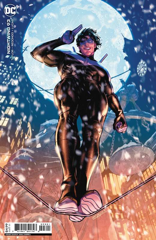 NIGHTWING #93 CVR B JAMAL CAMPBELL CARD STOCK VARIANT