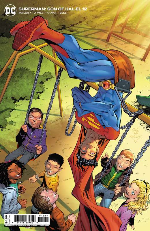 SUPERMAN SON OF KAL-EL #12 CVR B ROGER CRUZ & NORM RAPMUND CARD STOCK VARIANT