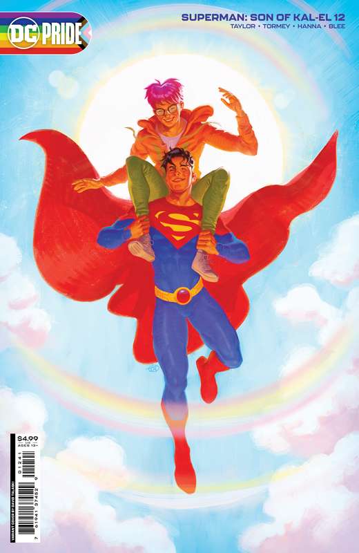 SUPERMAN SON OF KAL-EL #12 CVR C DAVID TALASKI PRIDE MONTH CARD STOCK VARIANT