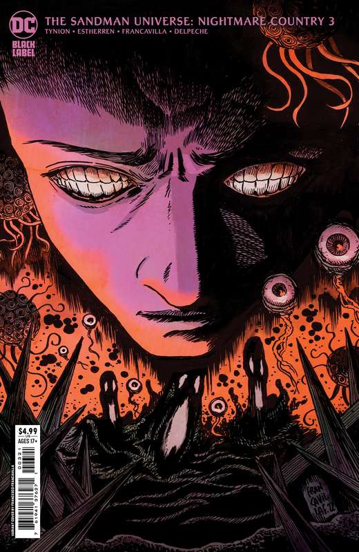 SANDMAN UNIVERSE NIGHTMARE COUNTRY #3 CVR B FRANCESCO FRANCAVILLA CARD STOCK VARIANT (MR)