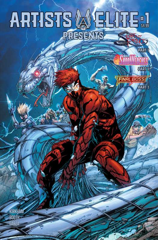 ARTIST ELITE PRESENTS #1 CVR B BRETT BOOTH LOST SERPENT VARIANT