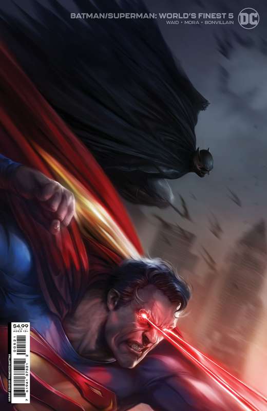 BATMAN SUPERMAN WORLDS FINEST #5 CVR B FRANCESCO MATTINA CARD STOCK VARIANT