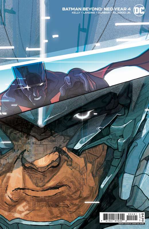 BATMAN BEYOND NEO-YEAR #4 (OF 6) CVR B CHRISTIAN WARD CARD STOCK VARIANT