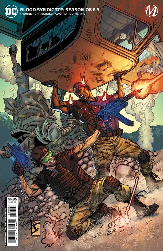 BLOOD SYNDICATE SEASON ONE #3 (OF 6) CVR B JAMAL IGLE CARD STOCK VARIANT