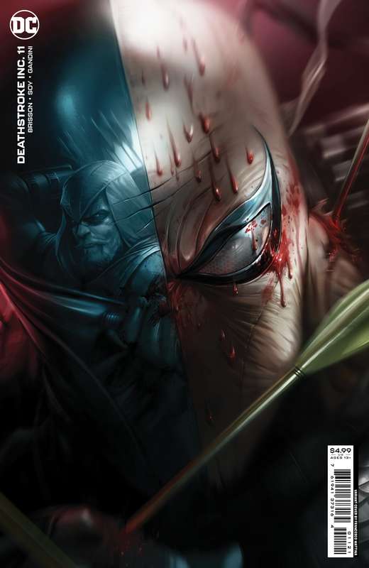 DEATHSTROKE INC #11 CVR B FRANCESCO MATTINA CARD STOCK VARIANT