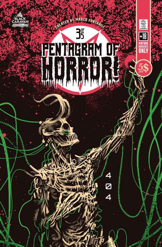 PENTAGRAM OF HORROR #3 CVR A MARCO FONTANILI (MR)