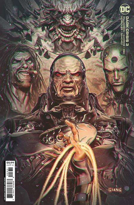 DARK CRISIS #3 (OF 7) CVR D INC 1:25 JOHN GIANG CARD STOCK VARIANT