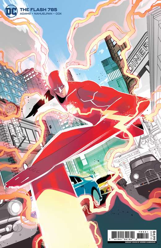 FLASH #785 CVR B GEORGE KAMBADAIS CARD STOCK VARIANT (DARK CRISIS)