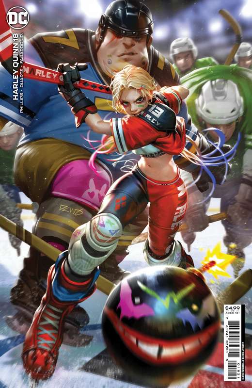 HARLEY QUINN #18 CVR B DERRICK CHEW CARD STOCK VARIANT