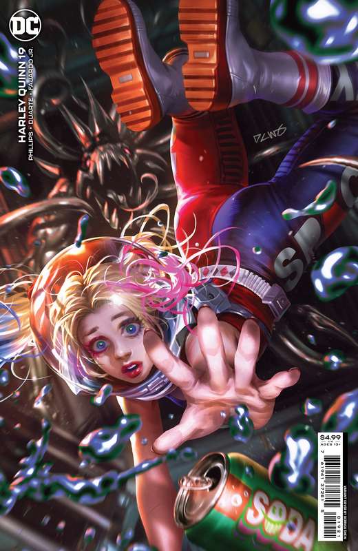HARLEY QUINN #19 CVR B DERRICK CHEW CARD STOCK VARIANT