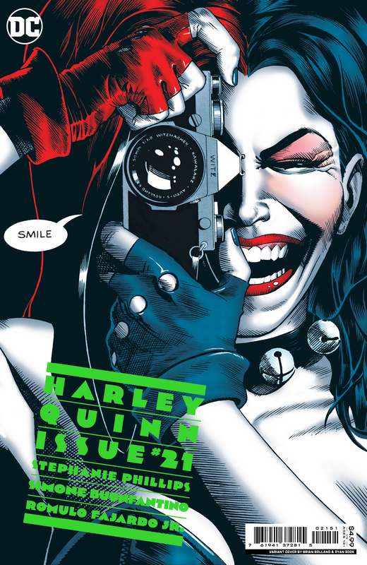 HARLEY QUINN #21 CVR C RYAN SOOK HOMAGE CARD STOCK VARIANT
