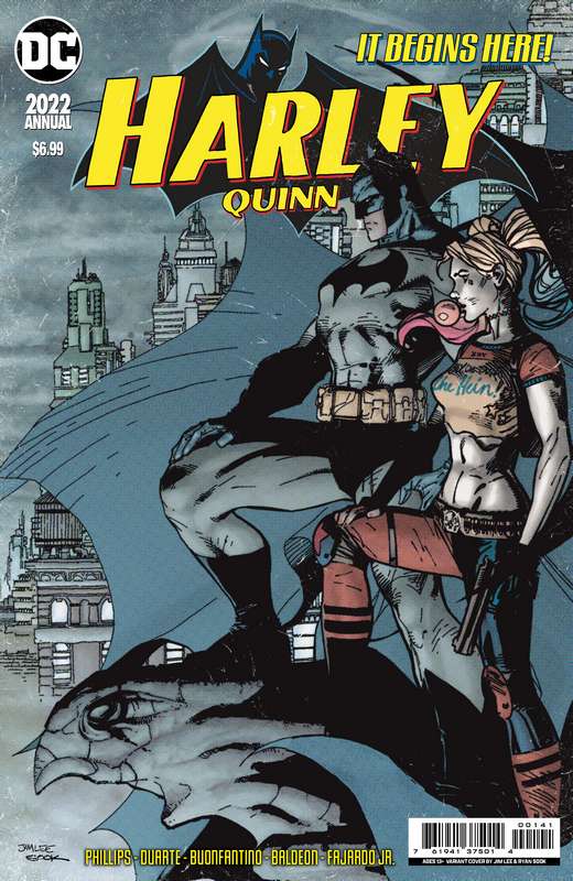 HARLEY QUINN 2022 ANNUAL #1 (ONE SHOT) CVR C JIM LEE & RYAN SOOK HOMAGE CARD STOCK VARIANT