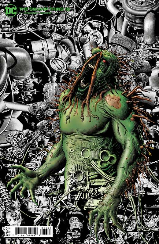 SWAMP THING #16 (OF 16) CVR B BRIAN BOLLAND CARD STOCK VARIANT
