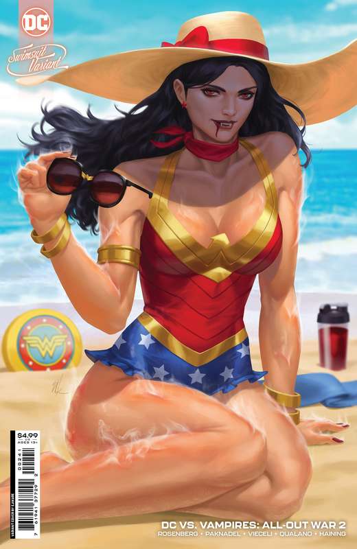 DC VS VAMPIRES ALL-OUT WAR #2 (OF 6) CVR D EJIKURE SWIMSUIT CARD STOCK VARIANT