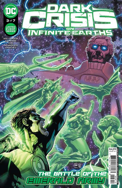 DARK CRISIS ON INFINITE EARTHS #3 Second Printing Cvr A Daniel Sampere