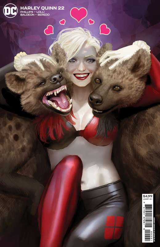 HARLEY QUINN #22 CVR B STJEPAN SEJIC CARD STOCK VARIANT
