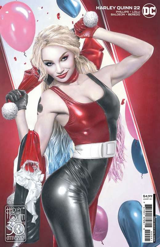 HARLEY QUINN #22 CVR C NATALI SANDERS HARLEY QUINN 30TH ANNIVERSARY CARD STOCK VARIANT