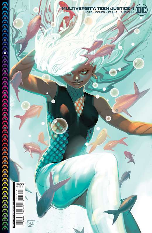 MULTIVERSITY TEEN JUSTICE #4 (OF 6) CVR B STEPHANIE HANS CARD STOCK VARIANT