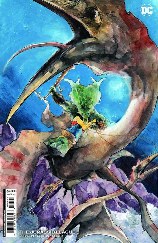 JURASSIC LEAGUE #5 (OF 6) CVR B JONATHAN MARKS CARD STOCK VARIANT