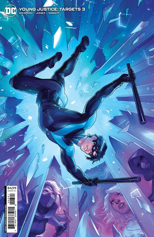 YOUNG JUSTICE TARGETS #3 (OF 6) CVR B MEGHAN HETRICK CARD STOCK VARIANT