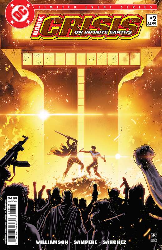 DARK CRISIS ON INFINITE EARTHS #2 Third Printing