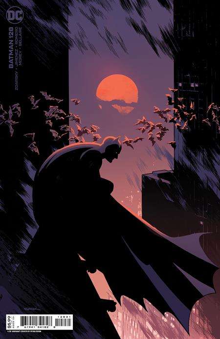BATMAN #128 CVR D INC 1:25 RYAN SOOK CARD STOCK VARIANT