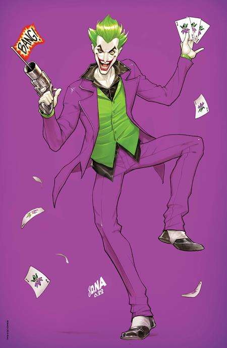 JOKER THE MAN WHO STOPPED LAUGHING #1 CVR D DAVID NAKAYAMA MADNESS FOIL VARIANT