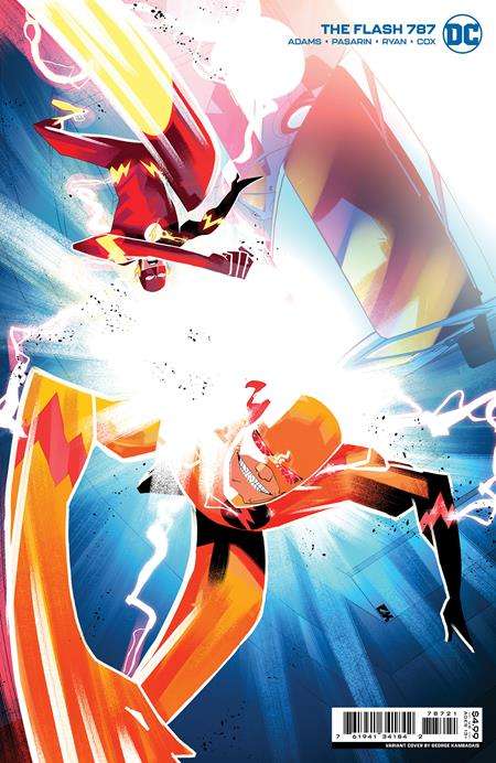 FLASH #787 CVR B GEORGE KAMBADAIS CARD STOCK VARIANT