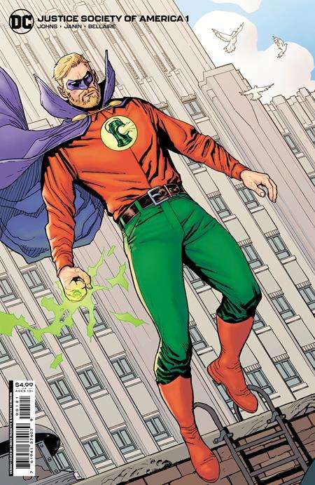 JUSTICE SOCIETY OF AMERICA #1 CVR B YANICK PAQUETTE CARD STOCK VARIANT