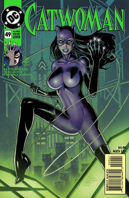 CATWOMAN #49 CVR C JIM BALENT 90S COVER MONTH CARD STOCK VARIANT