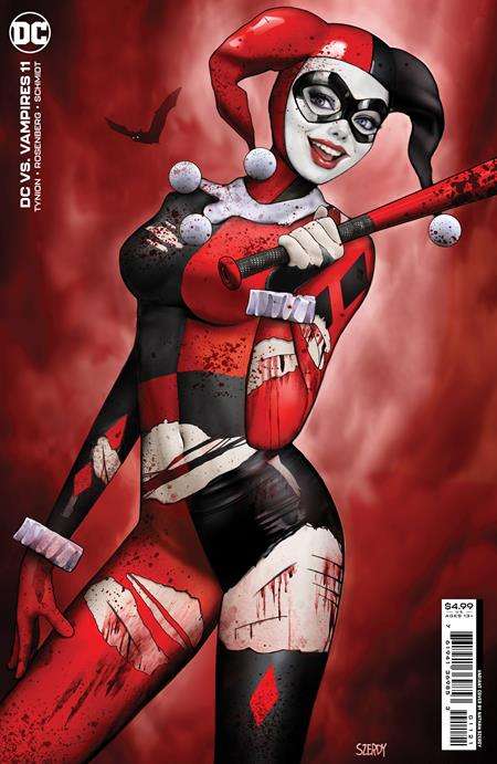 DC VS VAMPIRES #11 (OF 12) CVR B NATHAN SZERDY CARD STOCK VARIANT