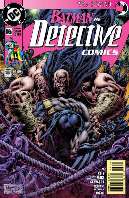 DETECTIVE COMICS #1066 CVR C KYLE HOTZ 90S COVER MONTH CARD STOCK VARIANT