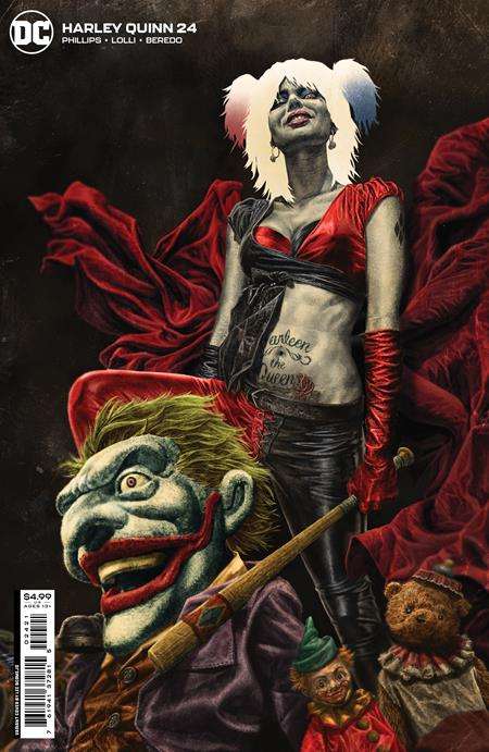 HARLEY QUINN #24 CVR B LEE BERMEJO CARD STOCK VARIANT