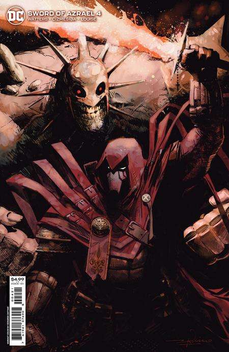 SWORD OF AZRAEL #4 (OF 6) CVR B GERARDO ZAFFINO CARD STOCK VARIANT