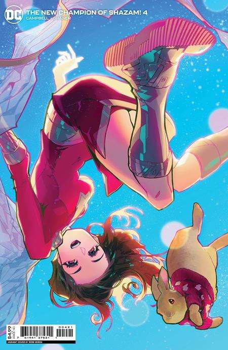 NEW CHAMPION OF SHAZAM #4 (OF 4) CVR B ROSE BESCH CARD STOCK VARIANT