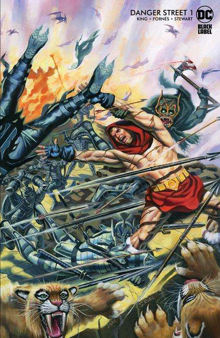 DANGER STREET #1 (OF 12) CVR B STEVE RUDE CARD STOCK VARIANT (MR)