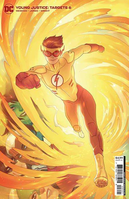 YOUNG JUSTICE TARGETS #6 (OF 6) CVR B MEGHAN HETRICK CARD STOCK VARIANT