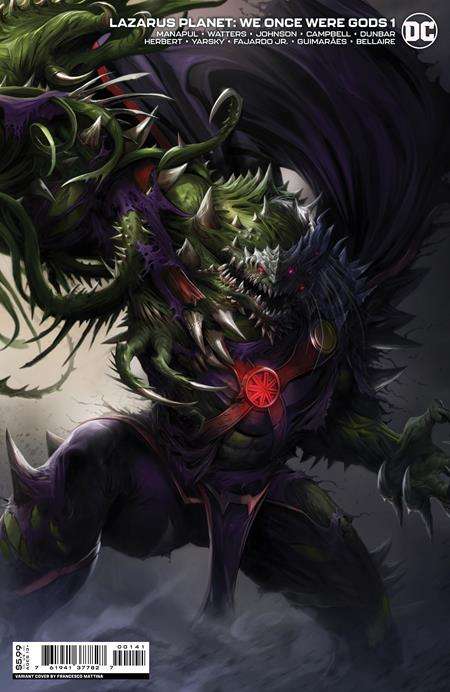 LAZARUS PLANET WE ONCE WERE GODS #1 (ONE SHOT) CVR C FRANCESCO MATTINA CARD STOCK VARIANT