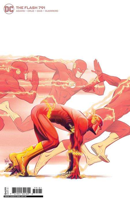 FLASH #791 CVR B DANIEL BAYLISS CARD STOCK VARIANT (ONE-MINUTE WAR)