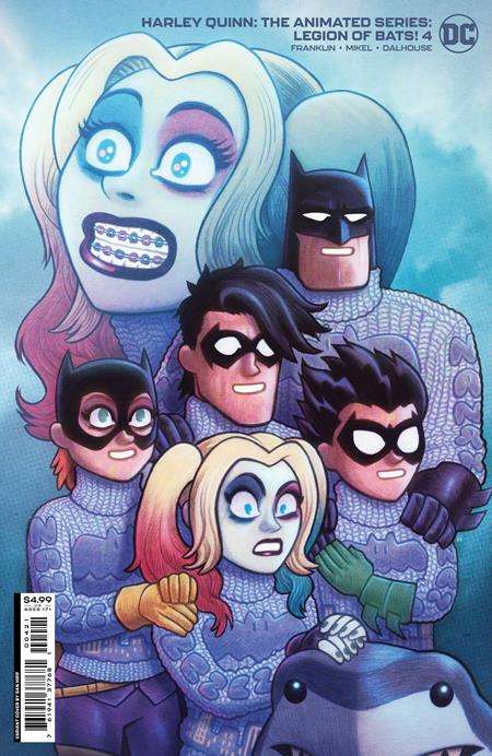 HARLEY QUINN THE ANIMATED SERIES LEGION OF BATS #4 (OF 6) CVR B DAN HIPP CARD STOCK VARIANT (MR)