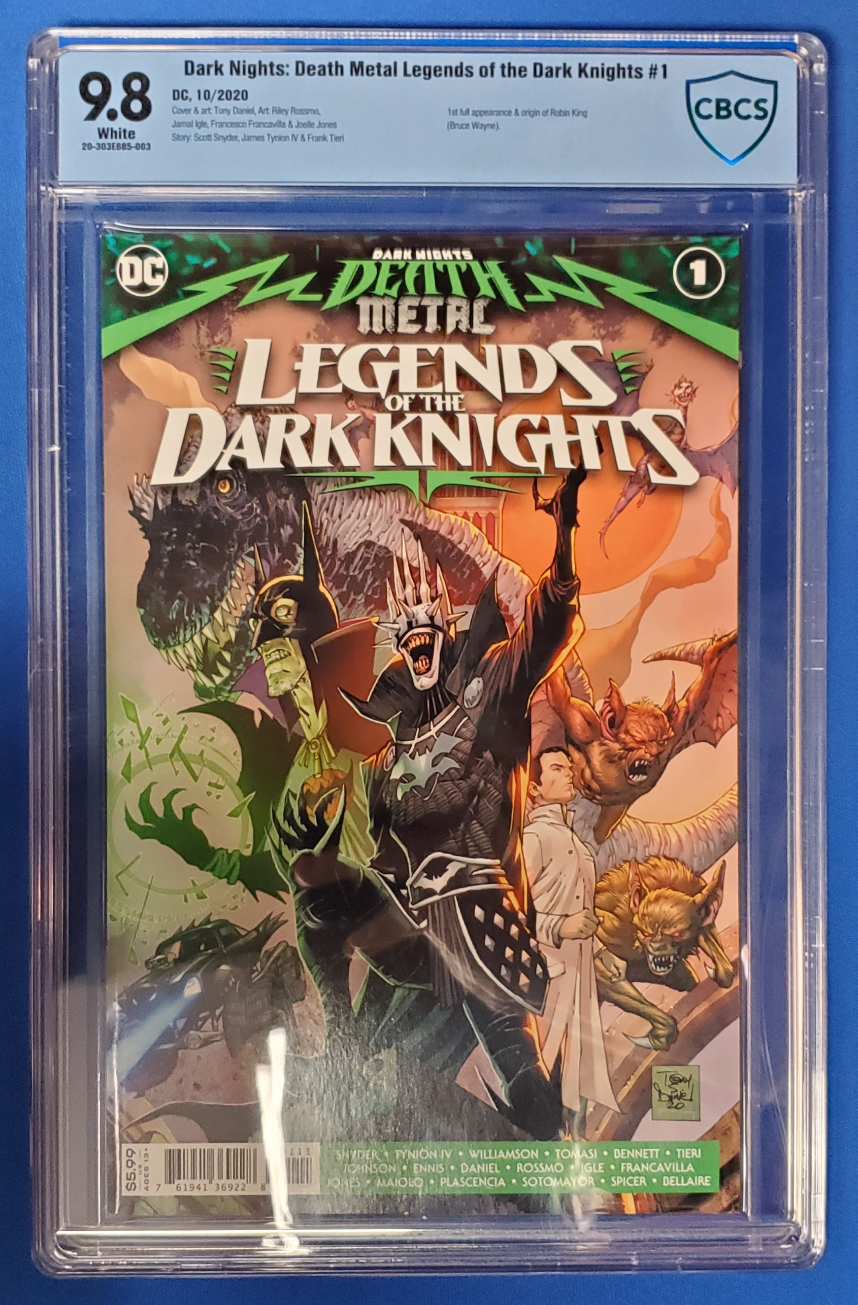 Dark Nights: Death Metal Legends of the Dark Knights #1 CBCS 9.8