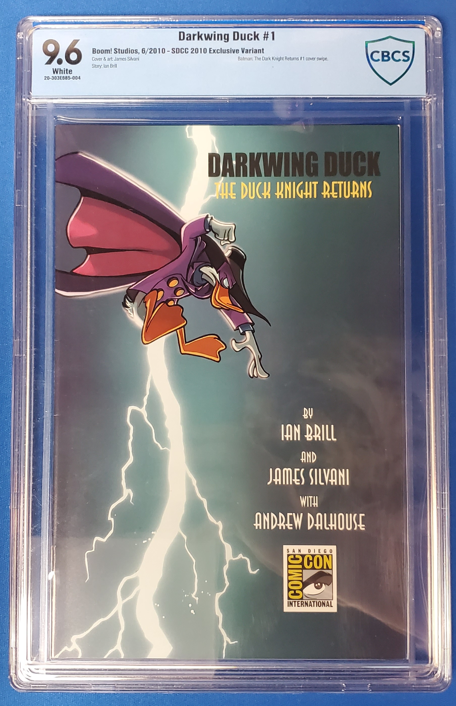 Darkwing Duck #1 SDCC 2010 Exclusive Variant CBCS 9.6