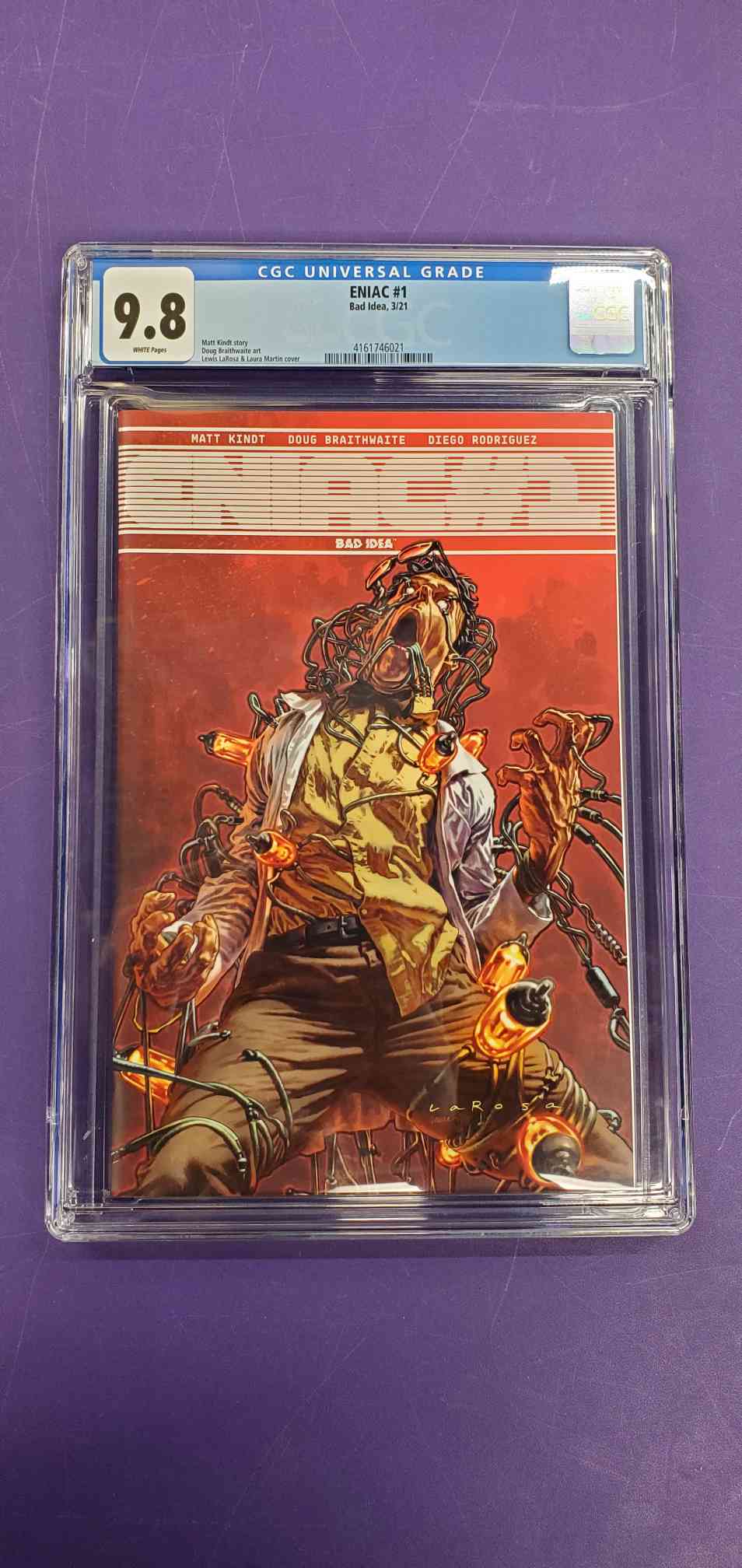 Eniac #1 Bad Idea First Print CGC 9.8