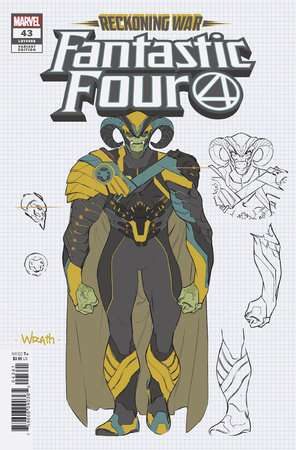 FANTASTIC FOUR #43 SILVA CONCEPT ART VARIANT