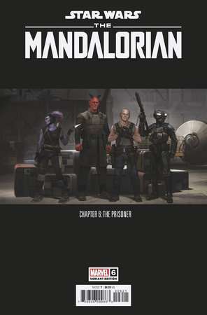 STAR WARS: THE MANDALORIAN #6 CONCEPT ART VARIANT