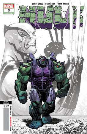HULK #3 OTTLEY 2ND PRINTING VARIANT