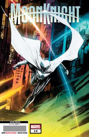 MOON KNIGHT #14 CAPPUCCIO 2ND PRINTING VARIANT