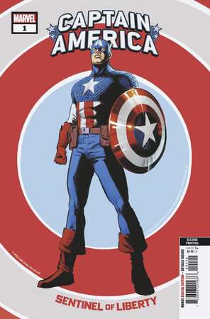 CAPTAIN AMERICA: SENTINEL OF LIBERTY #1 CARNERO 2ND PRINTING VARIANT