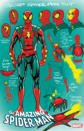 AMAZING SPIDER-MAN #7 GLEASON DESIGN 1:10 RATIO VARIANT
