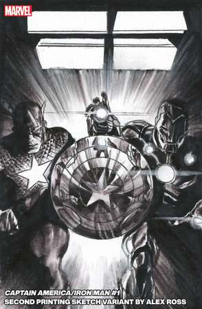 CAPTAIN AMERICA/IRON MAN #1 ALEX ROSS 2ND PRINTING VARIANT